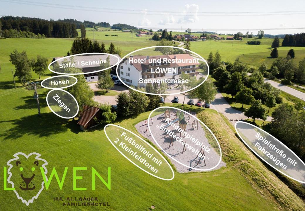 Familienhotel Loewen Нессельванг Экстерьер фото